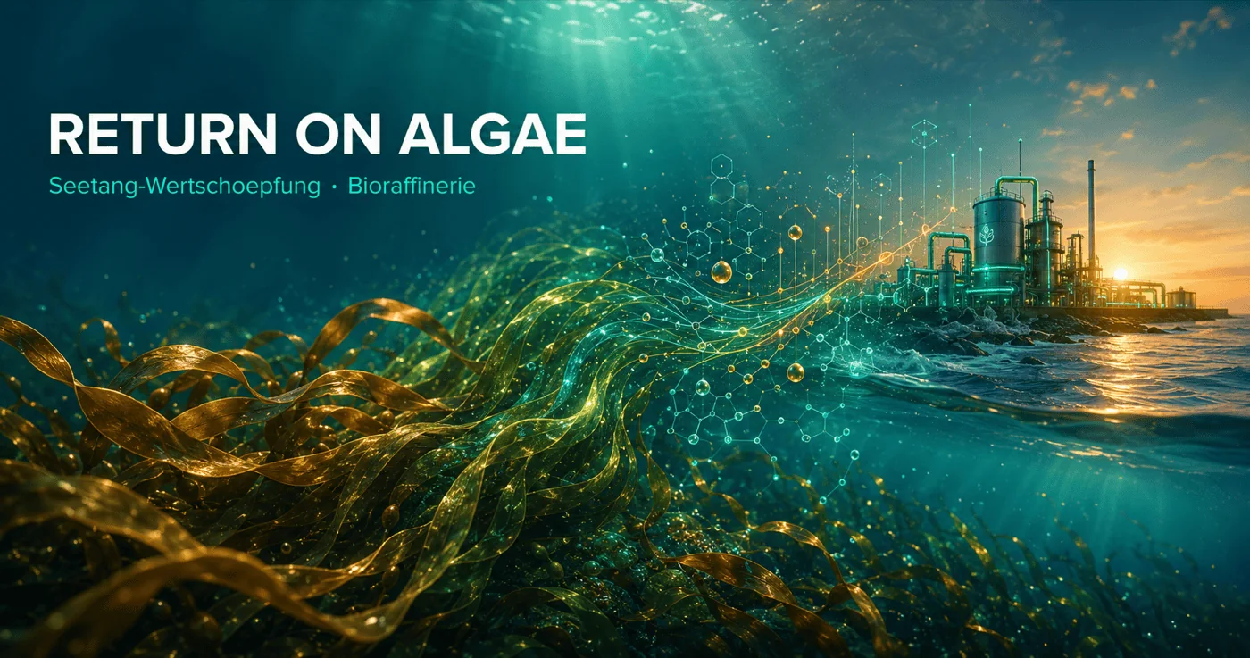 Return on Algae - Zugangsbildschirm